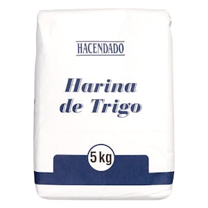 Harina de trigo grande Hacendado