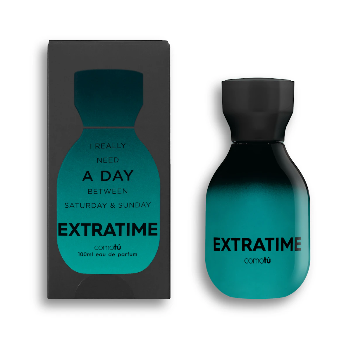 Eau de parfum hombre Como Tú Extratime A Day – Mercadona – صورة إعلانية للمنتج
