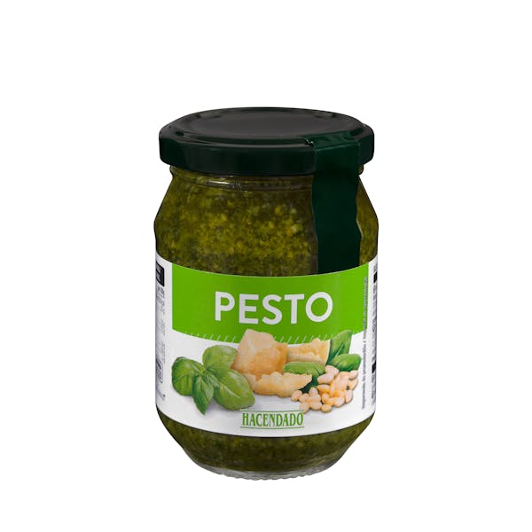 Salsa Pesto con albahaca Hacendado