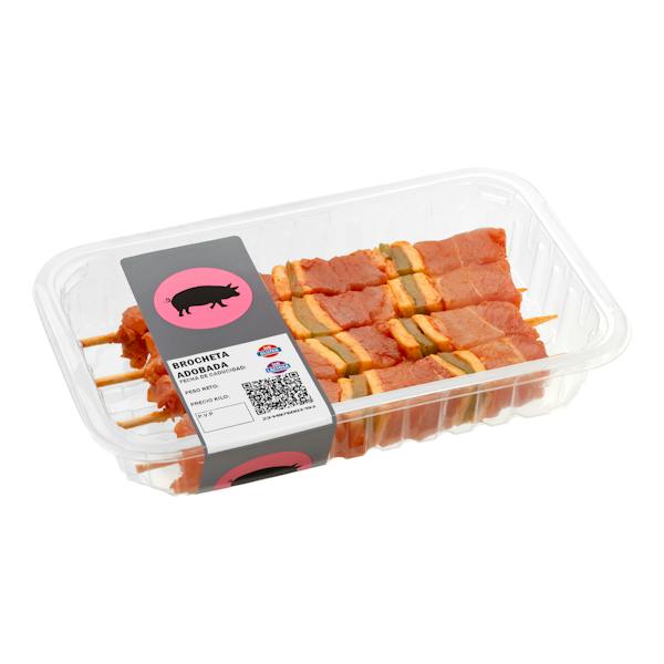 Imagen de Brochetas de cerdo adobadas con varilla