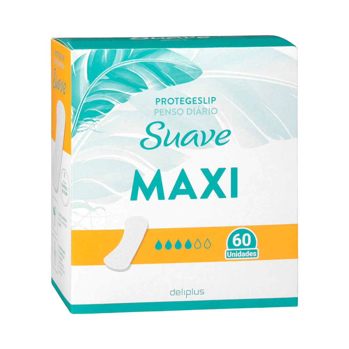 Protegeslip suave maxi Deliplus – Mercadona – صورة إعلانية للمنتج