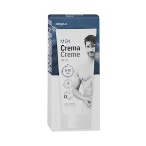 Crema depilatoria hombre Deliplus piel normal