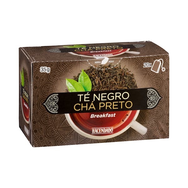 Té negro Hacendado