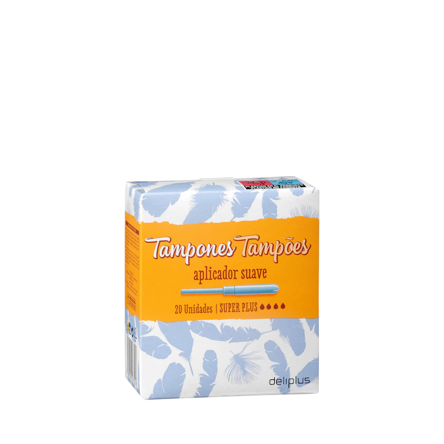 Tampones super plus Deliplus con aplicador suave – Mercadona – صورة المنتج