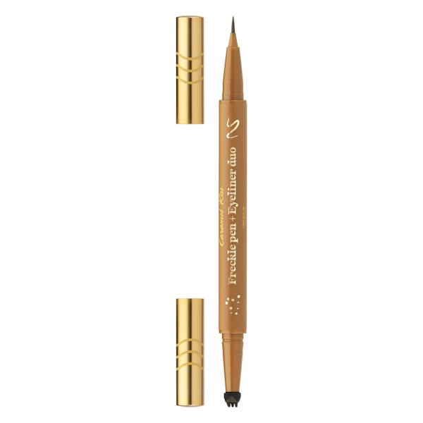 Delineador dúo para ojos y pecas Caramel Kiss Deliplus marrón