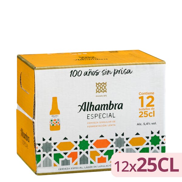 Cerveza lager Alhambra Especial