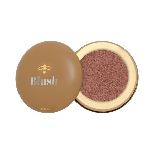 Colorete cremoso Blush mate Caramel Kiss Deliplus marrón chocolate