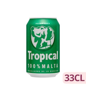 Cerveza 100% malta Tropical