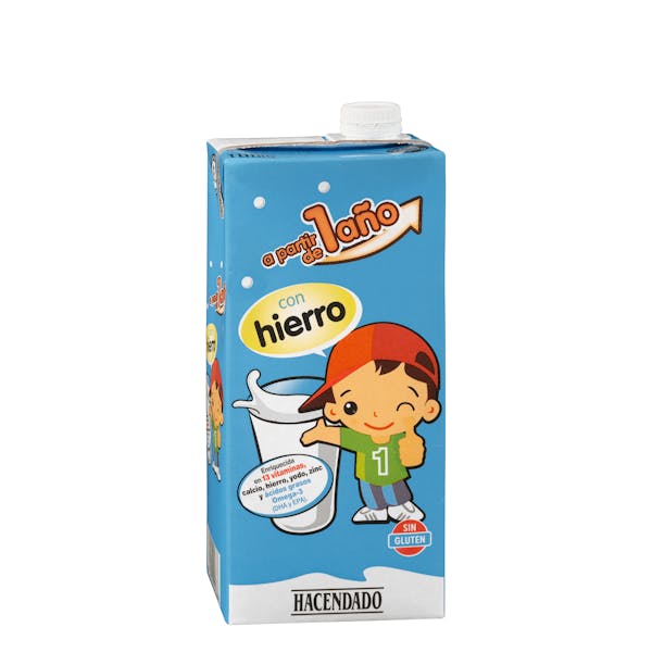 Preparado lácteo Hacendado +1 año