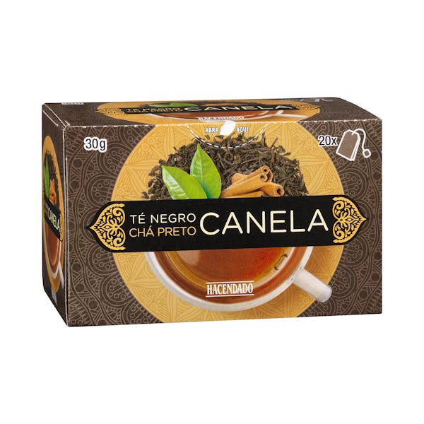 Té negro con canela Hacendado