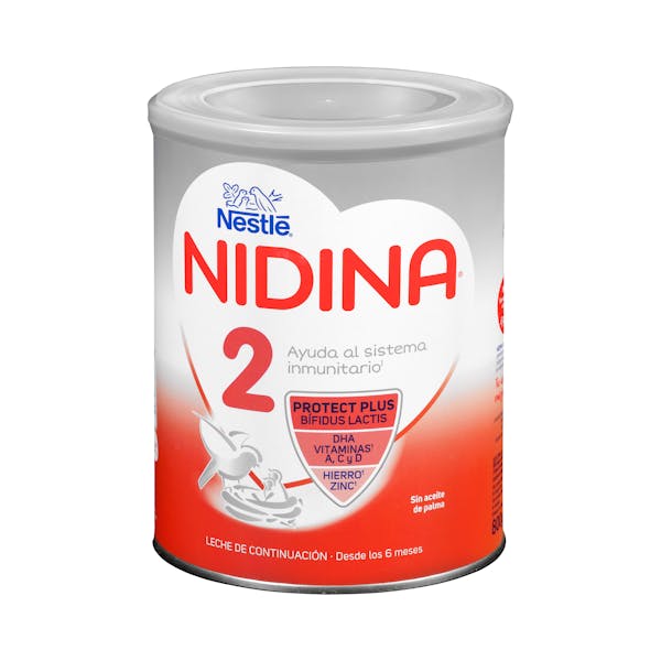 Leche de continuación en polvo 2 Nidina Nestlé