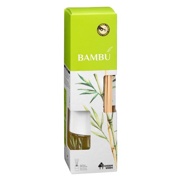 Ambientador varitas Bambú Bosque Verde