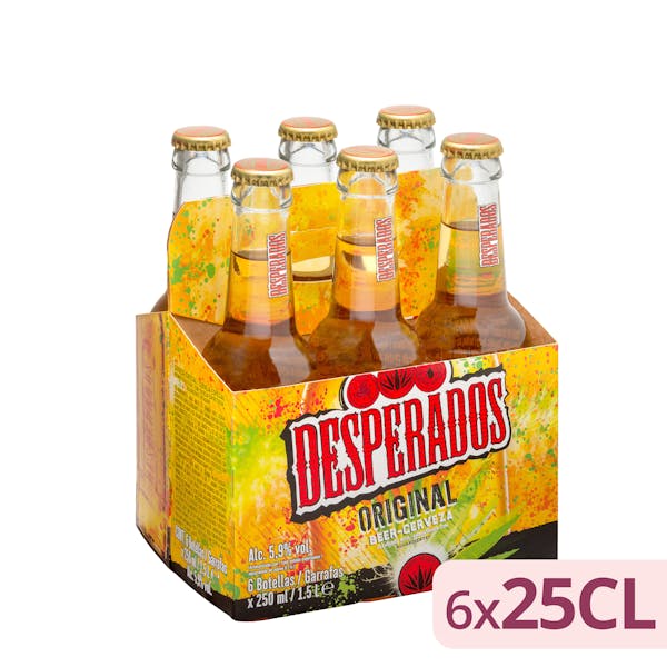 Cerveza con sabor a tequila Desperados