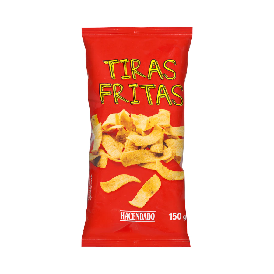 Tiras de maíz frito sabor barbacoa Hacendado – Mercadona – صورة المنتج