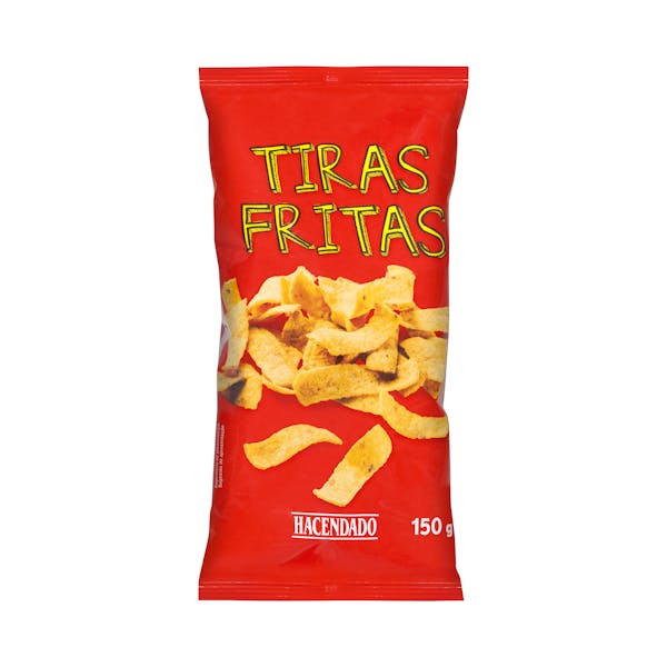 Tiras de maíz frito sabor barbacoa Hacendado