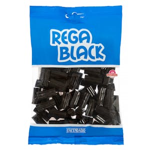 Golosinas regaliz negro Hacendado