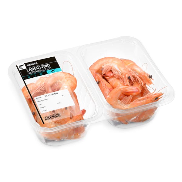 Langostino cocido