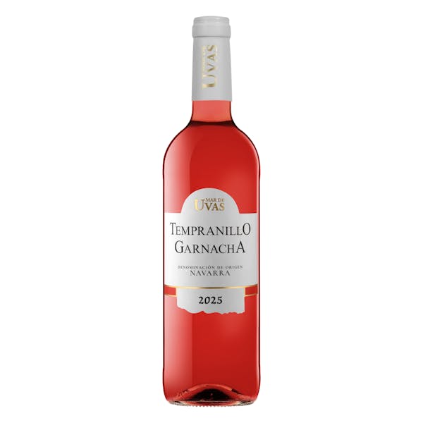 Imagen de Vino rosado tempranillo garnacha Mar De Uvas DO Navarra