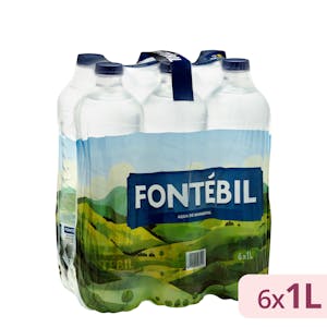 Agua mineral mediana Fontébil