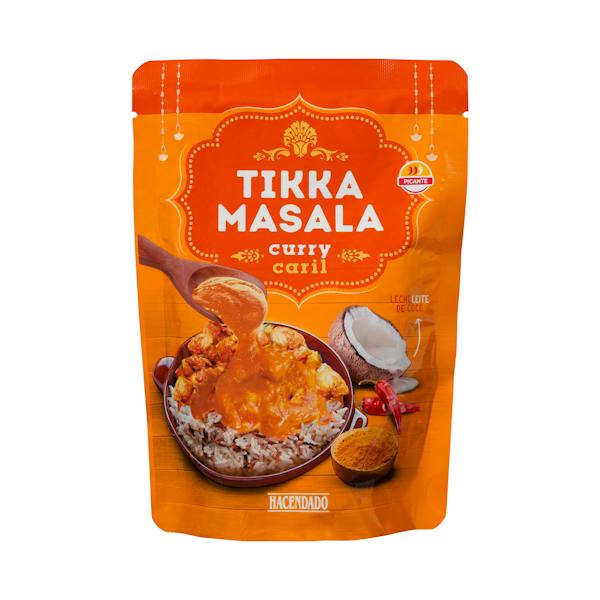 Imagen de Salsa curry Tikka Masala Hacendado picante