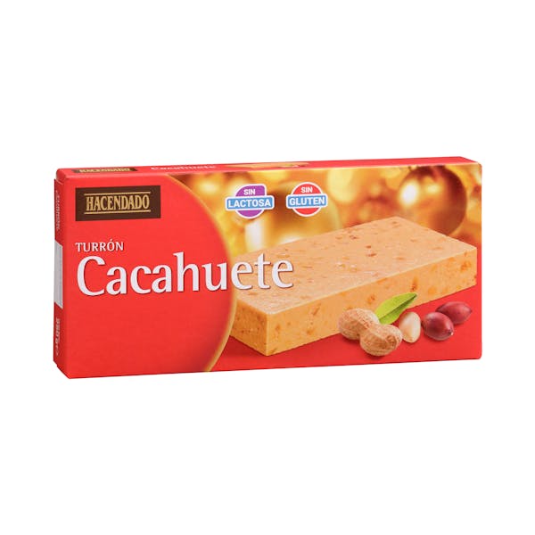 Turrón crema de cacahuete Hacendado