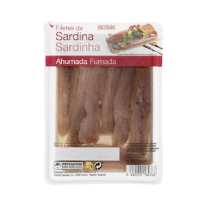Filetes de sardina ahumada en aceite de girasol