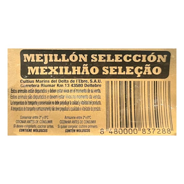 Mejillón selección