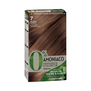 Colorcor 0% ammonia permanent dye 7 blonde