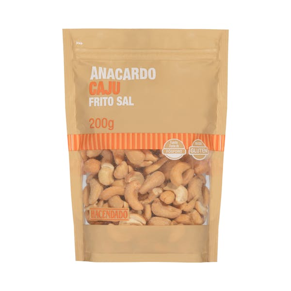Anacardo frito salado Hacendado
