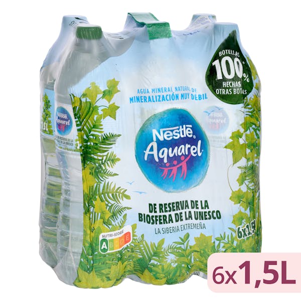 Agua mineral grande Nestlé Aquarel