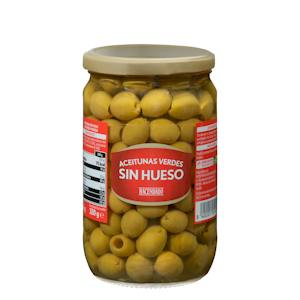 Aceitunas verdes sin hueso Hacendado