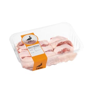 Muslo de pato troceado