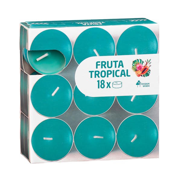 Imagen de Vela perfumada Fruta Tropical Bosque Verde