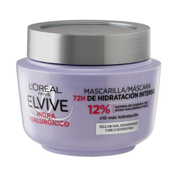 Mascarilla Hidra Hialurónico Elvive cabello deshidratado