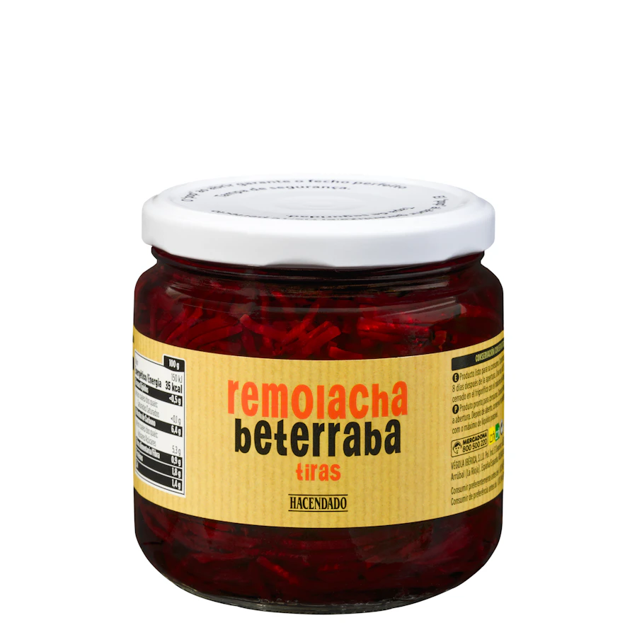 Remolacha en tiras Hacendado – Mercadona – صورة المنتج