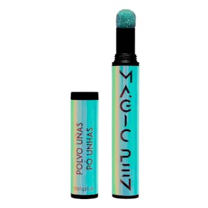 Polvo para uñas efecto glaseado Magic Pen Deliplus 115 verde