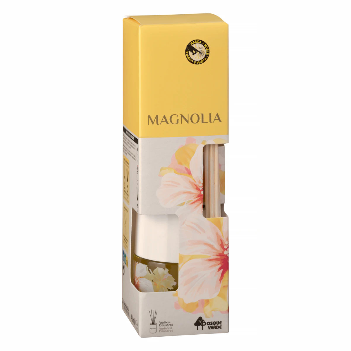 Ambientador varitas Magnolia Bosque Verde – Mercadona – صورة إعلانية للمنتج