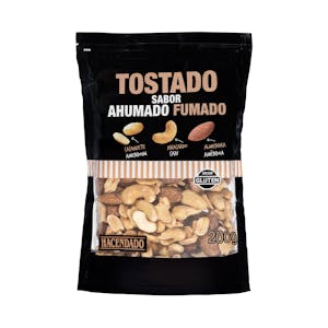 A smoked-flavored cocktail of toasted nuts Hacendado