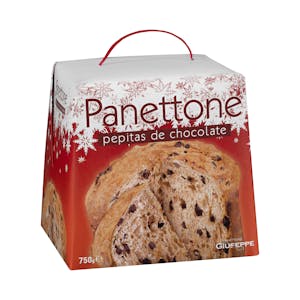 Panettone con pepitas de chocolate Giuseppe