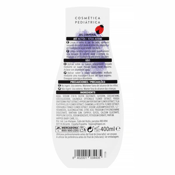 Gel corporal infantil Deliplus