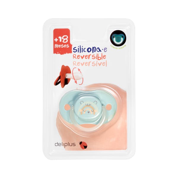 Chupete silicona reversible Deliplus +18 meses