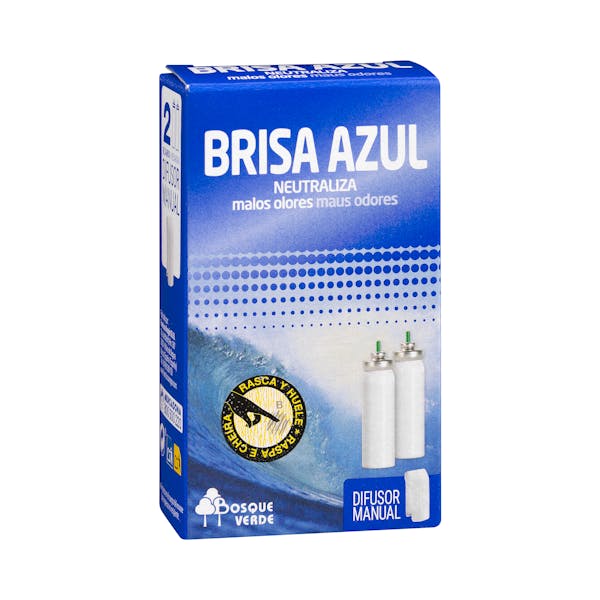 Recambio ambientador mini spray Brisa Azul Bosque Verde
