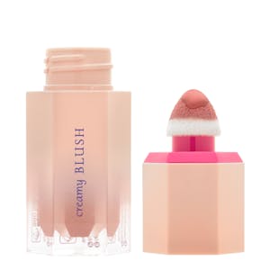 Colorete fluido Blush Flowers Deliplus 02 coral acabado aterciopelado