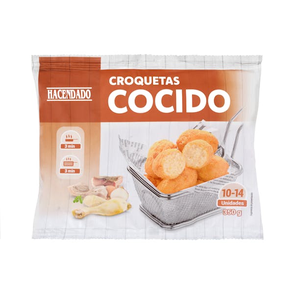 Imagen de Croquetas de cocido Hacendado ultracongeladas