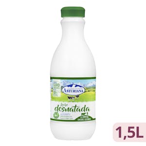 Leche desnatada Asturiana