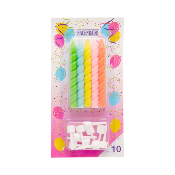 Imagen de Velas de cumpleaños Hacendado