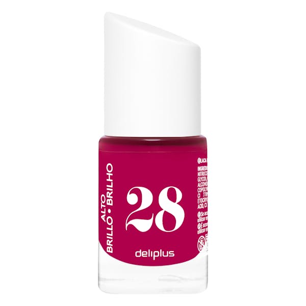 Laca de uñas alto brillo Deliplus 28 cereza