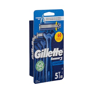 Maquinillas de afeitar desechables Gillette Sensor Comfort 3 hojas