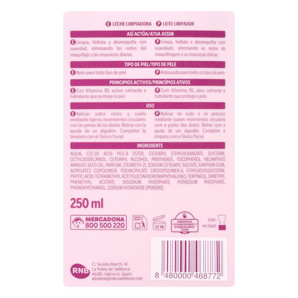 Etiqueta / ingredientes
