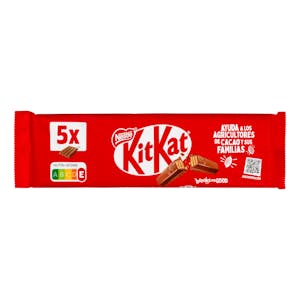 Barritas de barquillo Kit-Kat bañadas de chocolate con leche